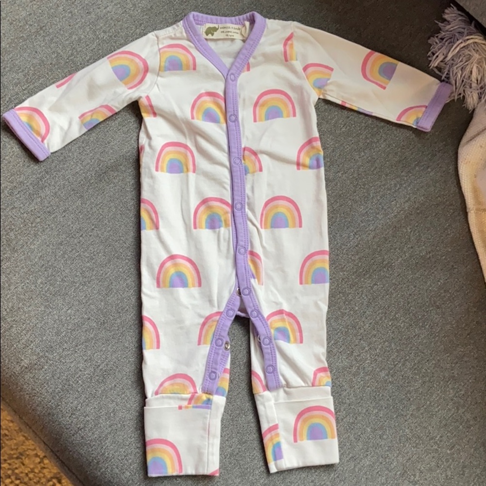 Monica and Andy newborn onesie